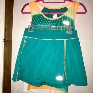 Matching tennis top & skirt